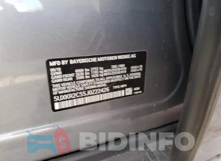 5UXKR2C55J0Z22426 Photo# 10