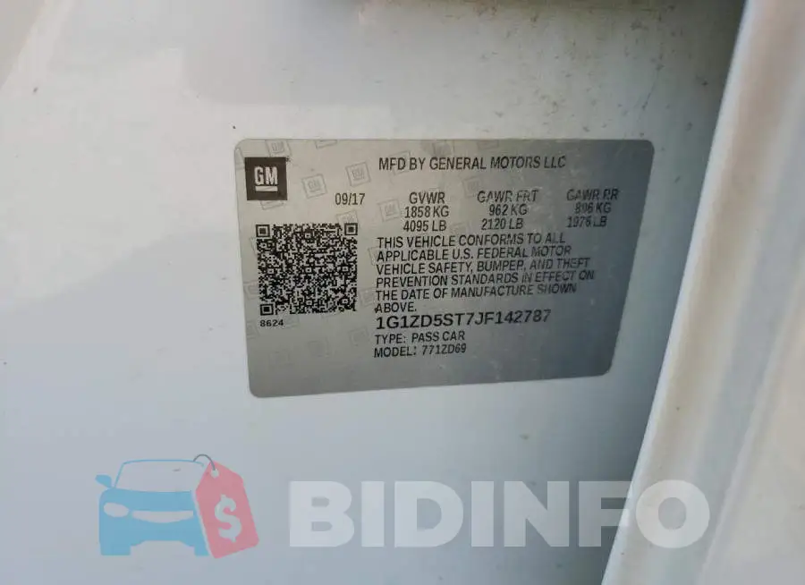 1G1ZD5ST7JF142787 Photo# 10