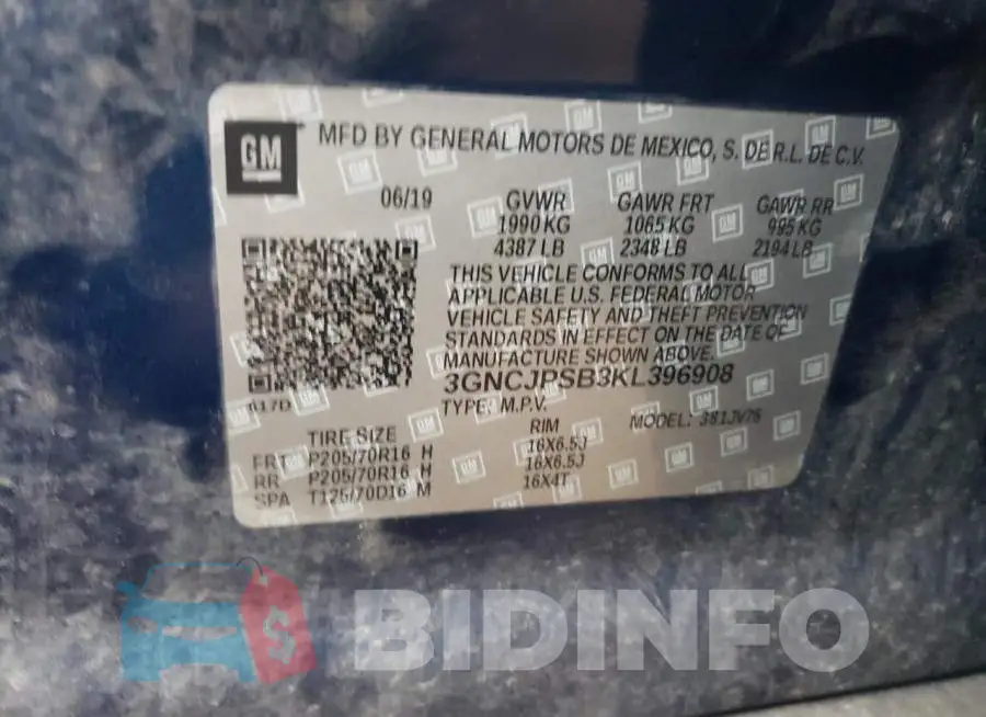 3GNCJPSB3KL396908 Photo# 10