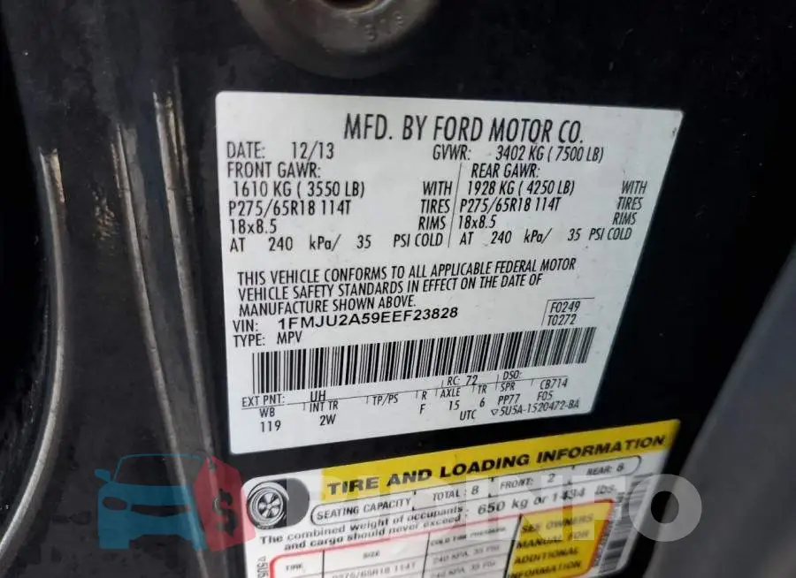 1FMJU2A59EEF23828 Photo# 13