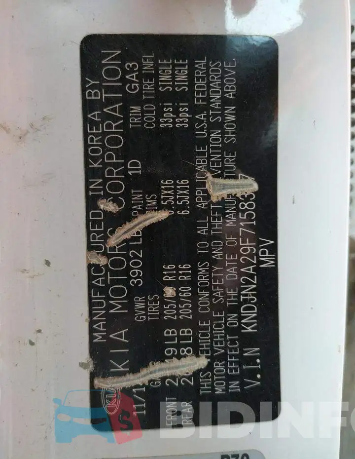 KNDJN2A29F7158337 Photo# 12