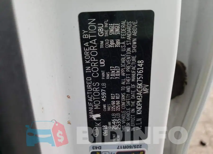 KNDPM3AC6K7576148 Photo# 13