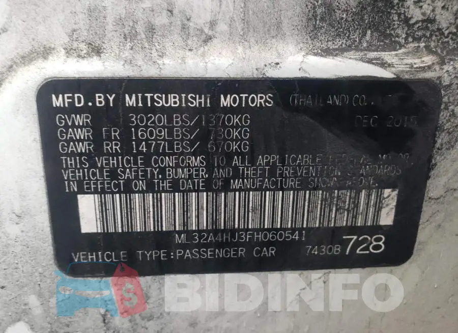 ML32A4HJ3FH060541 Photo# 12
