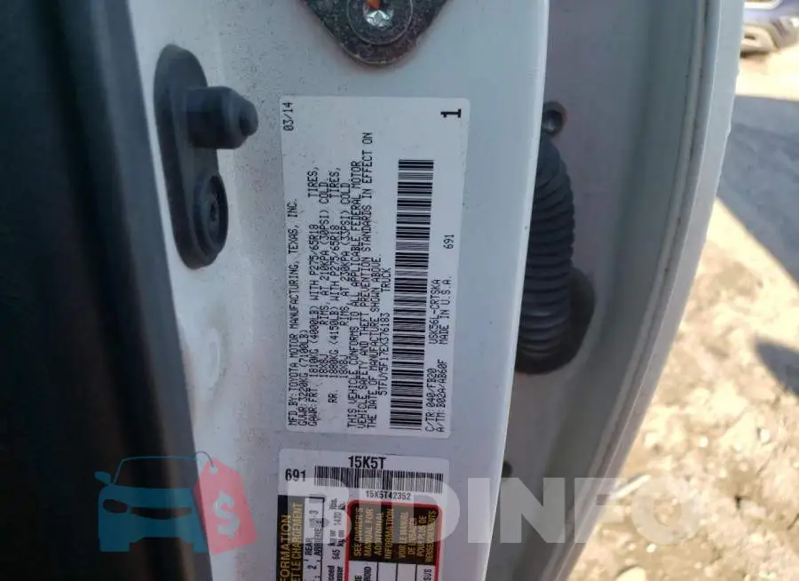5TFUY5F17EX376183 Photo# 12