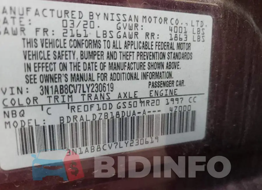3N1AB8CV7LY230619 Photo# 12
