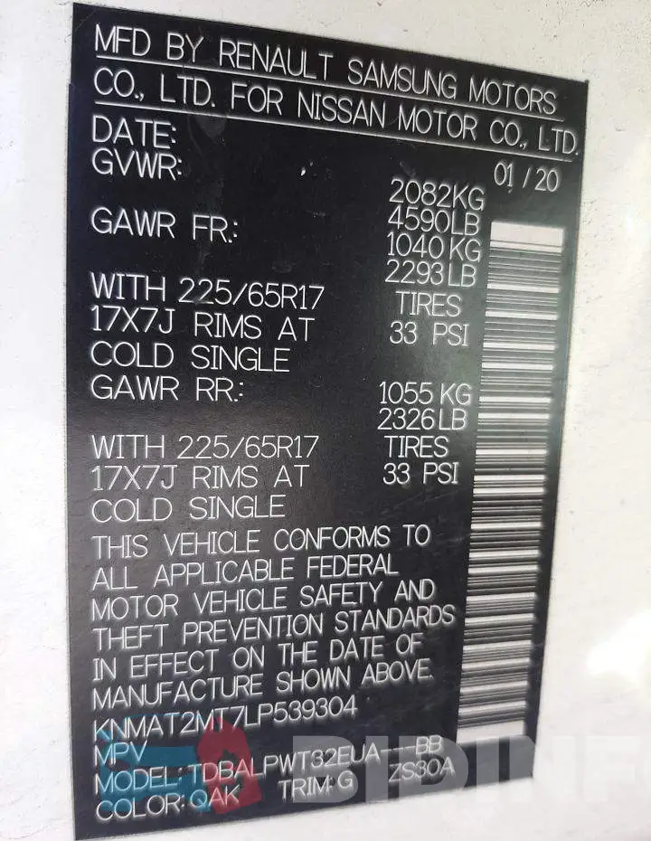 KNMAT2MT7LP539304 Photo# 13