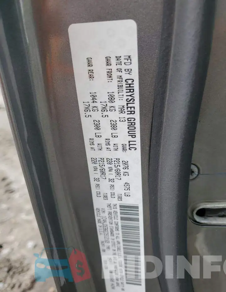1C4NJDEB6ED512169 Photo# 10