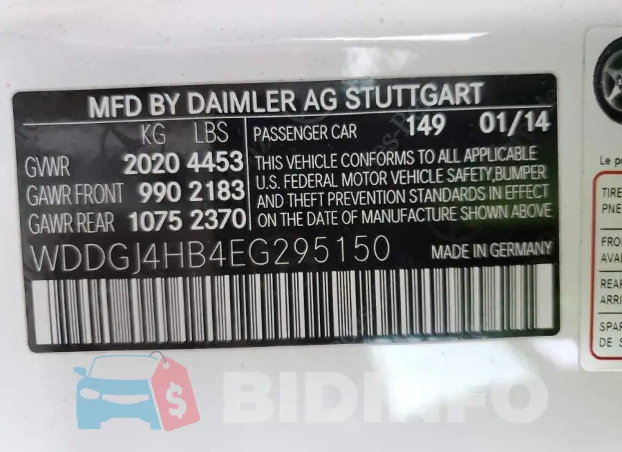 WDDGJ4HB4EG295150 Photo# 12