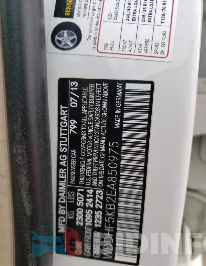 WDDHF5KB2EA850975 Photo# 13