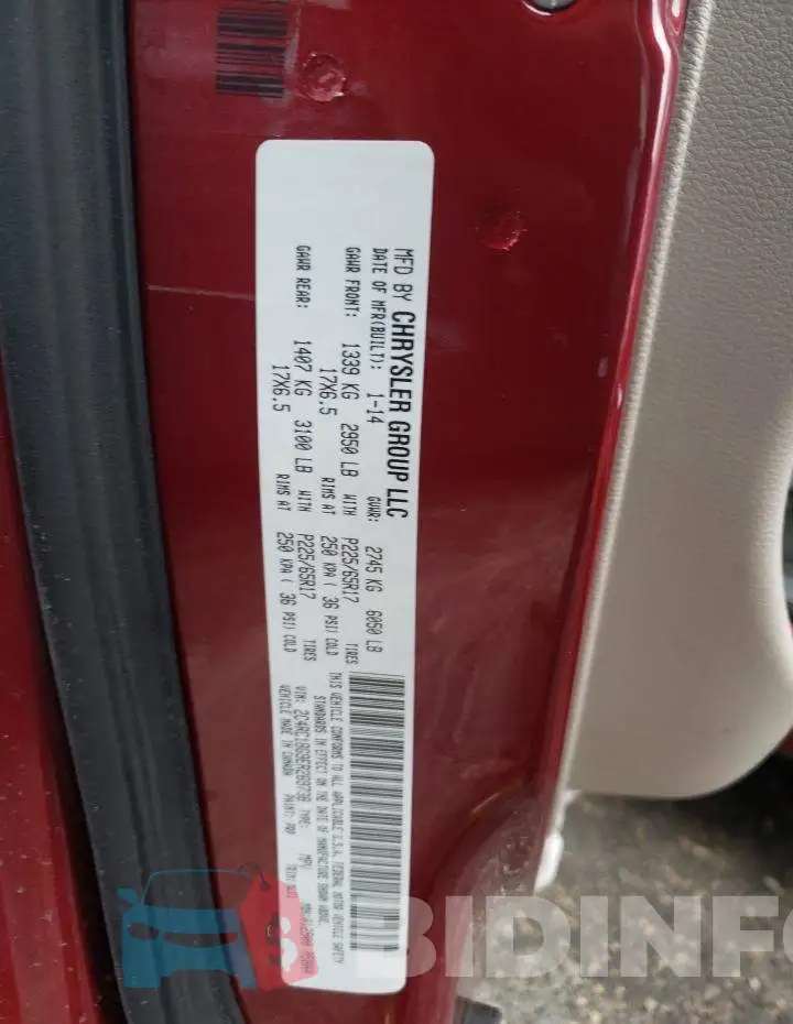 2C4RC1BG9ER269738 Photo# 13