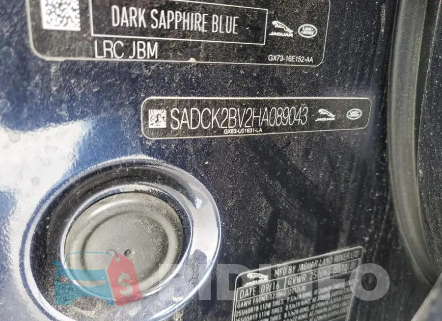 SADCK2BV2HA089043 Photo# 13