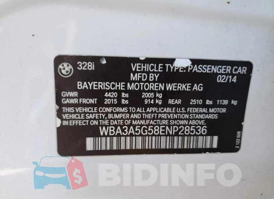 WBA3A5G58ENP28536 Photo# 10