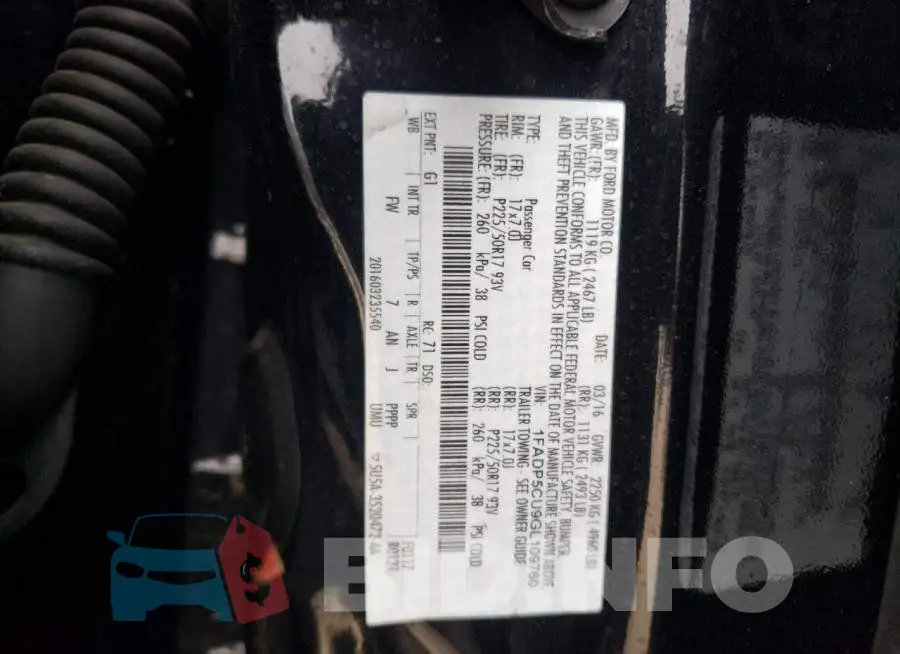 1FADP5CU9GL109760 Photo# 13