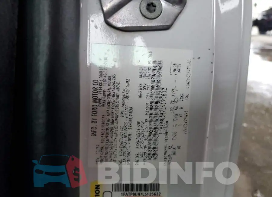 1FATP8UH7L5125632 Photo# 12