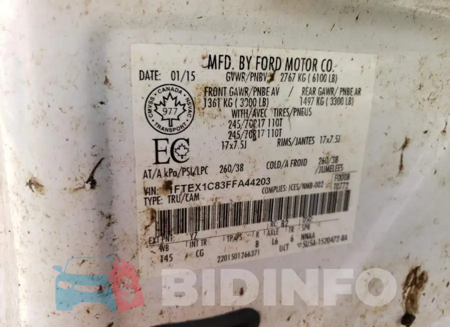 1FTEX1C83FFA44203 Photo# 10