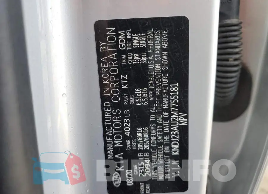 KNDJ23AU2M7755181 Photo# 10