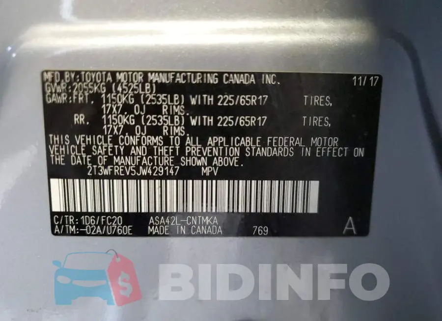 2T3WFREV5JW429147 Photo# 14