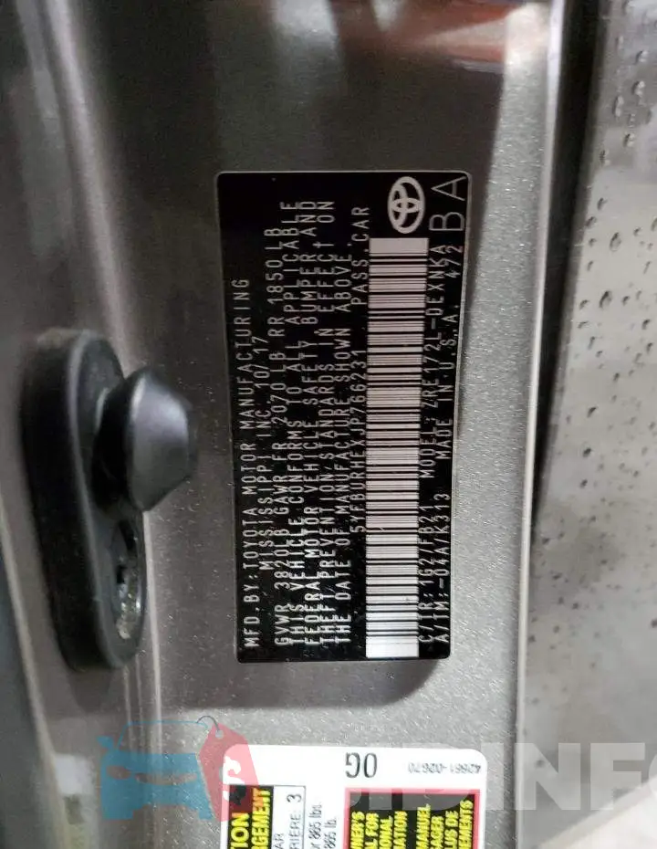 5YFBURHEXJP766231 Photo# 10