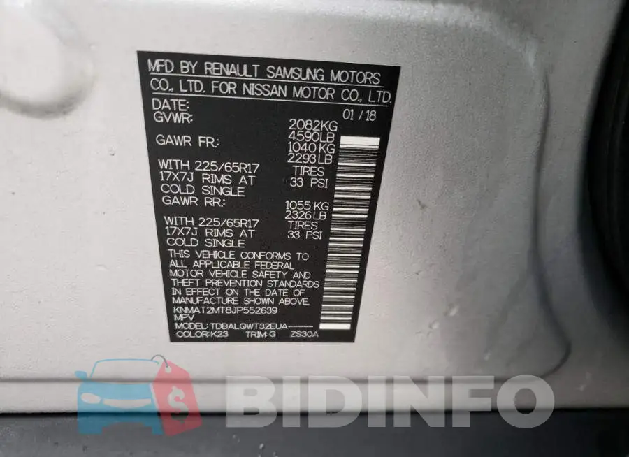 KNMAT2MT8JP552639 Photo# 13