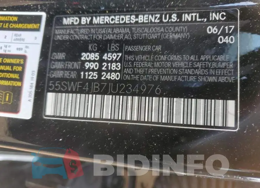 55SWF4JB7JU234976 Photo# 12