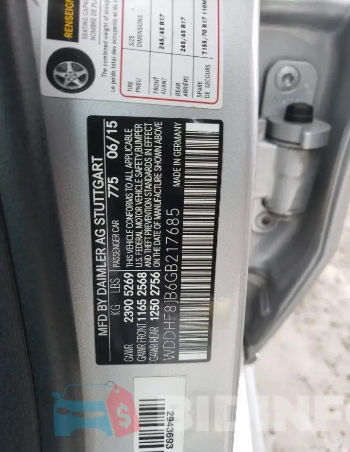 WDDHF8JB6GB217685 Photo# 10