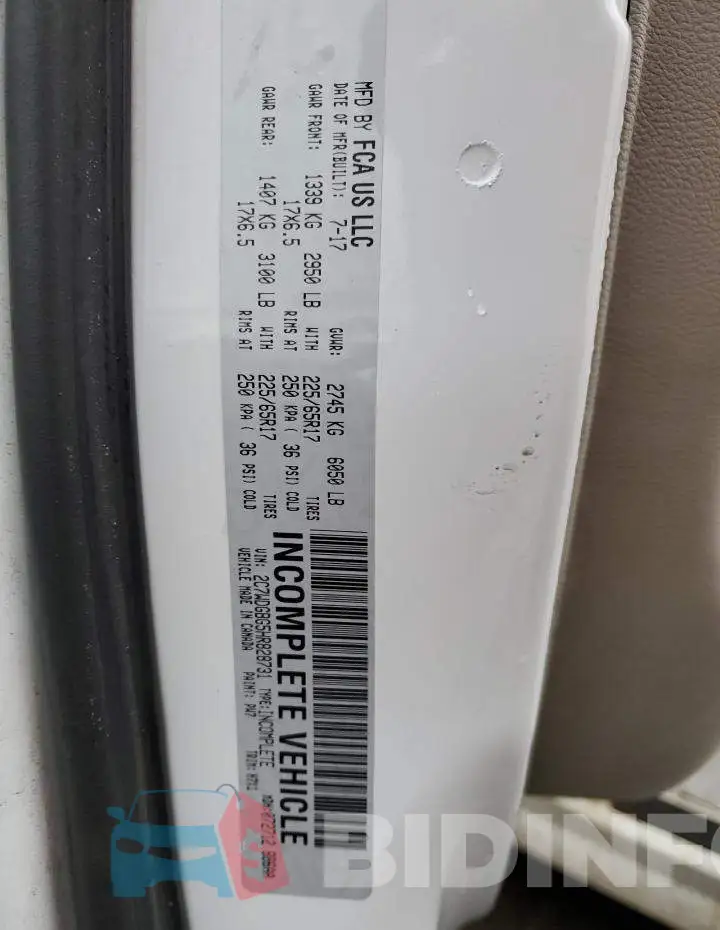 2C7WDGBG5HR828731 Photo# 14