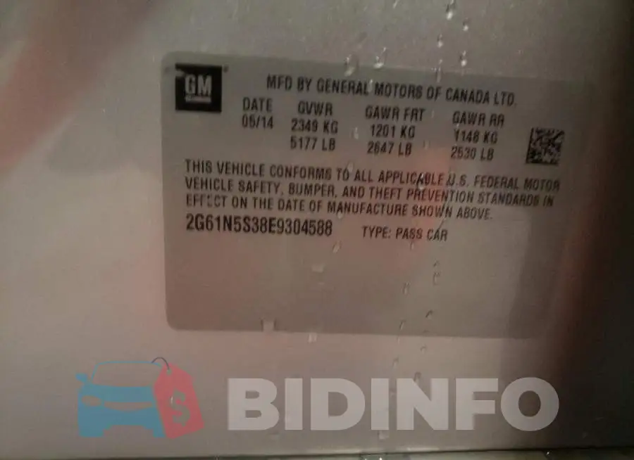 2G61N5S38E9304588 Photo# 12