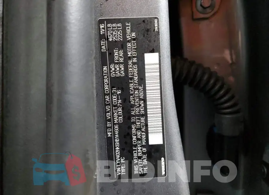LYV402HK6HB144606 Photo# 12