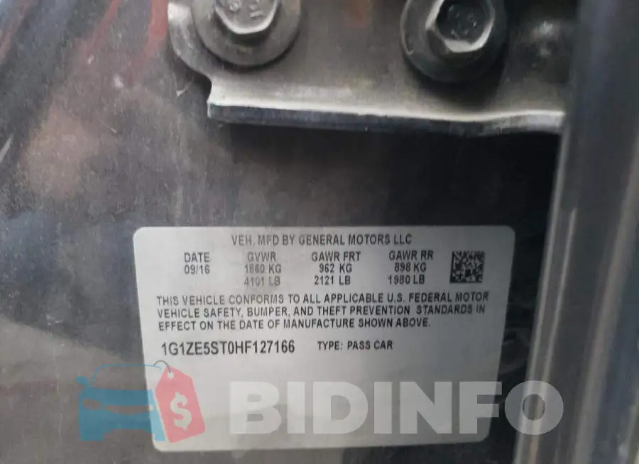 1G1ZE5ST0HF127166 Photo# 12