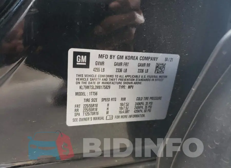 KL79MTSL2MB175829 Photo# 10