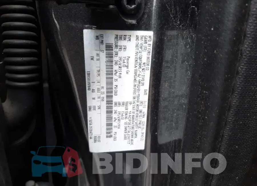 1FADP3E27GL236717 Photo# 12