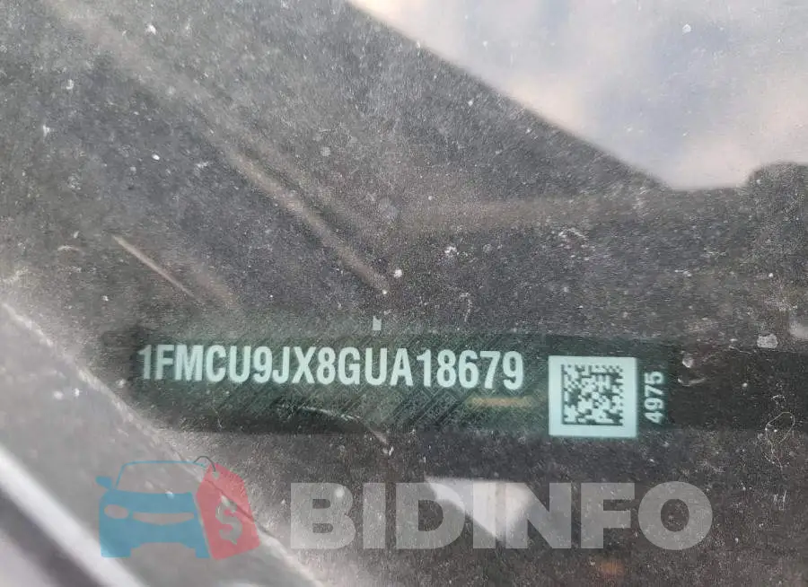 1FMCU9JX8GUA18679 Photo# 12