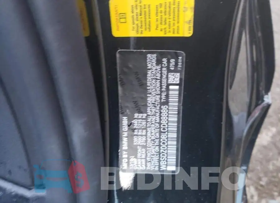 WBSDZ0C08LCD88886 Photo# 12