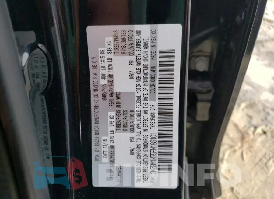 3MZBM1M75FM186101 Photo# 12