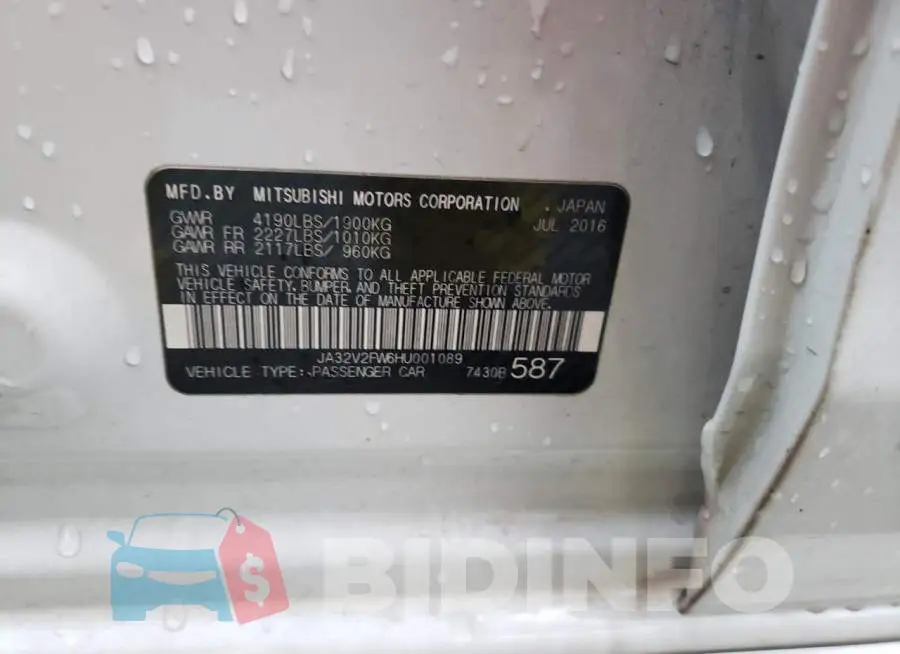 JA32V2FW6HU001089 Photo# 12
