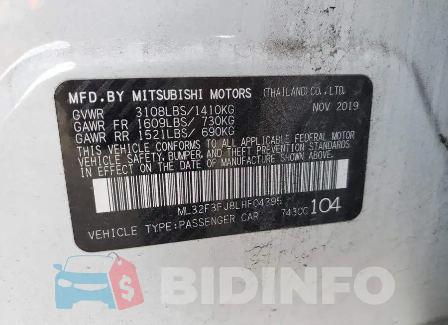 ML32F3FJ8LHF04395 Photo# 12