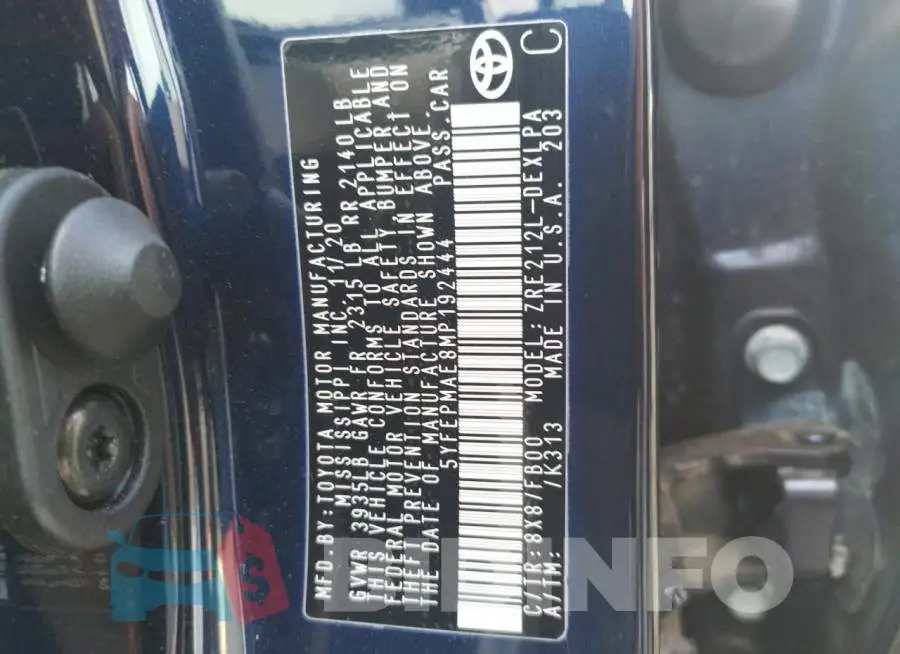 5YFEPMAE8MP192444 Photo# 12