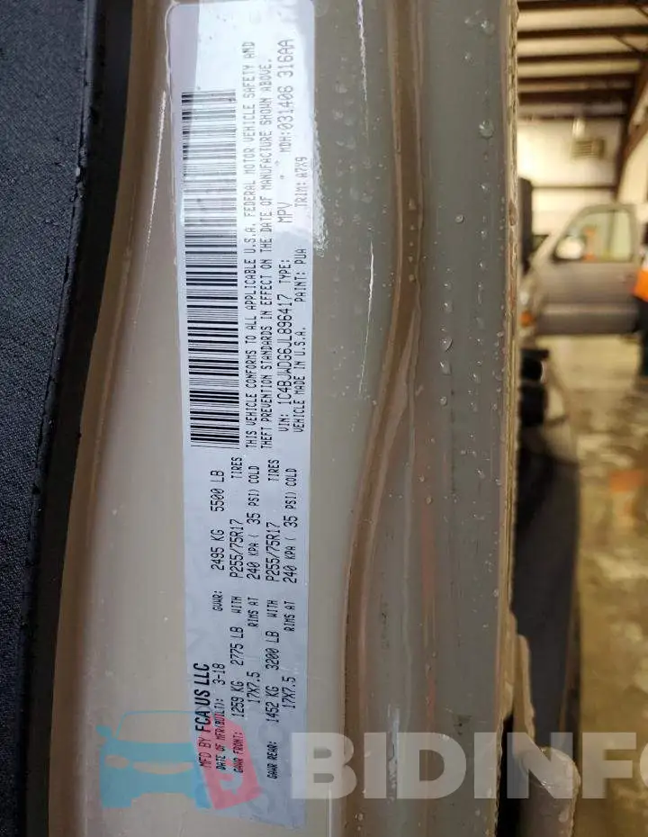 1C4BJWDG6JL896417 Photo# 13