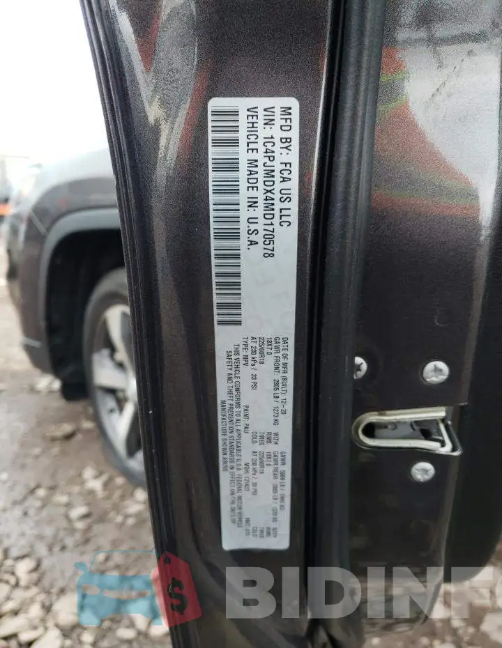 1C4PJMDX4MD170578 Photo# 13