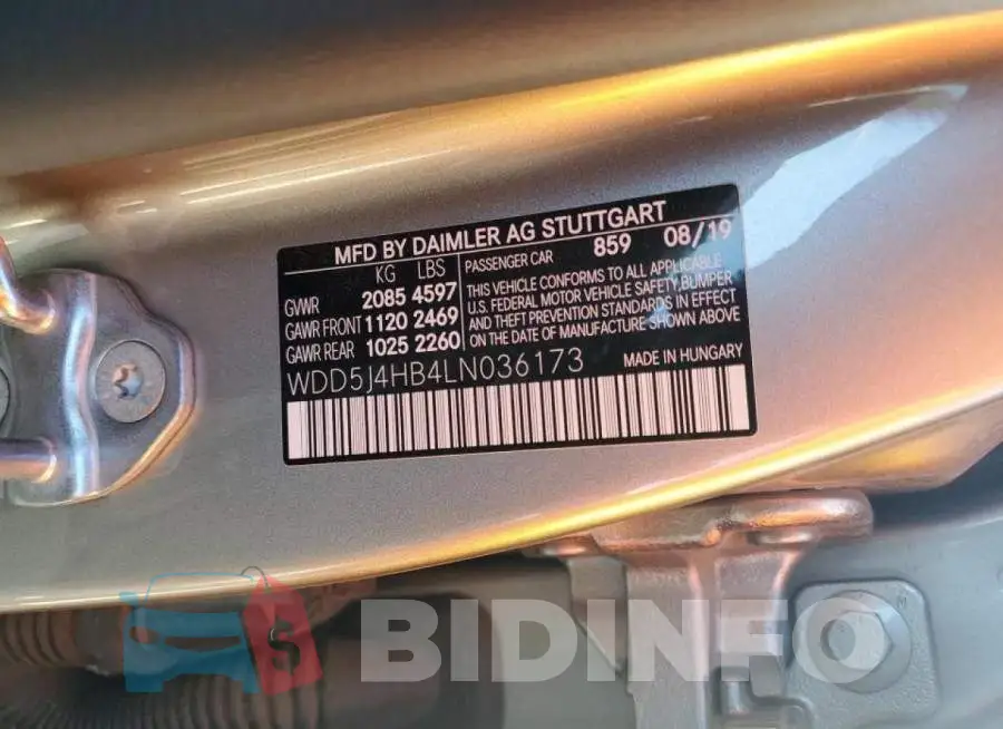 WDD5J4HB4LN036173 Photo# 10