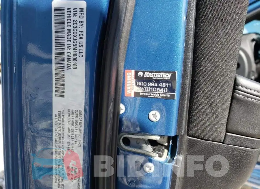 2C3CDXJG5MH606180 Photo# 10