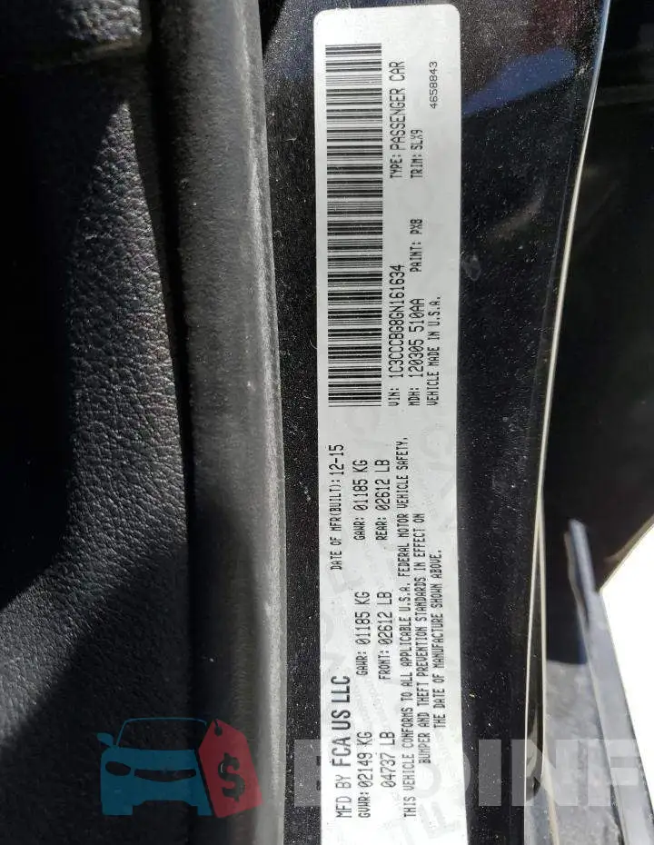 1C3CCCBG8GN161634 Photo# 10