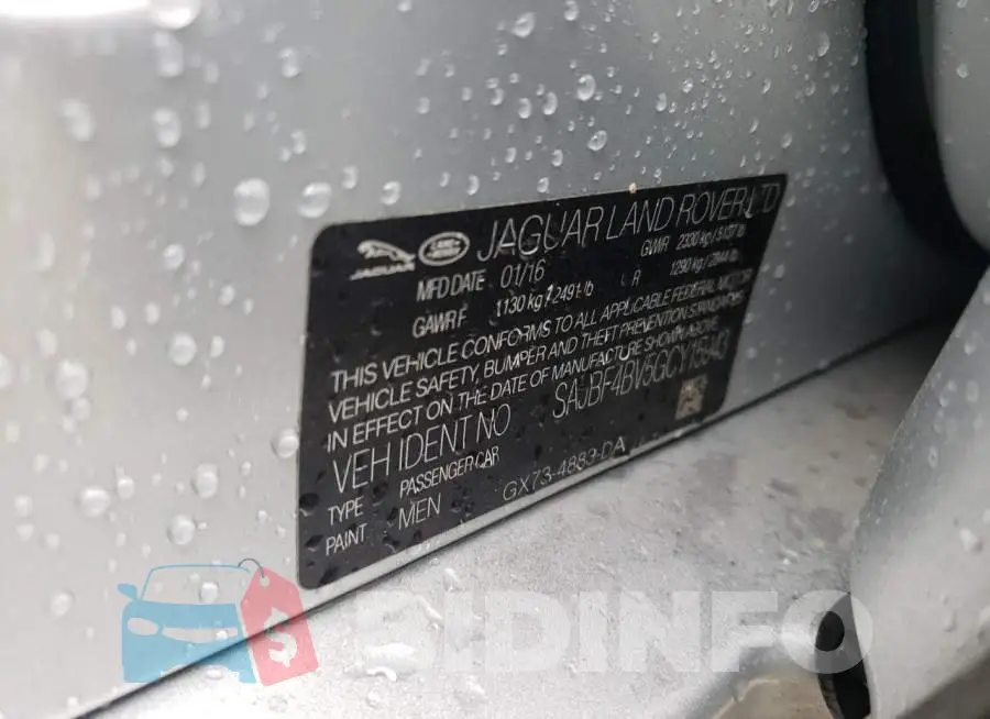 SAJBF4BV5GCY15943 Photo# 12