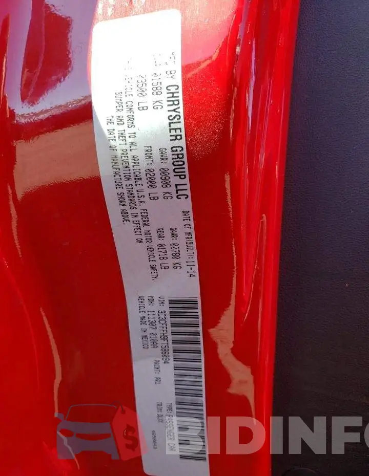 3C3CFFFH9FT586094 Photo# 12
