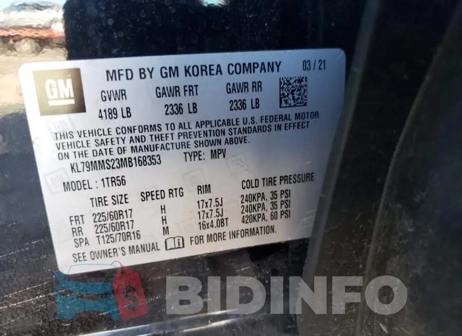 KL79MMS23MB168353 Photo# 13