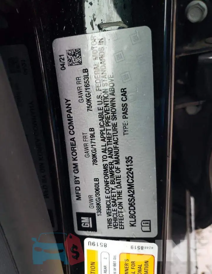 KL8CD6SA2MC224135 Photo# 12