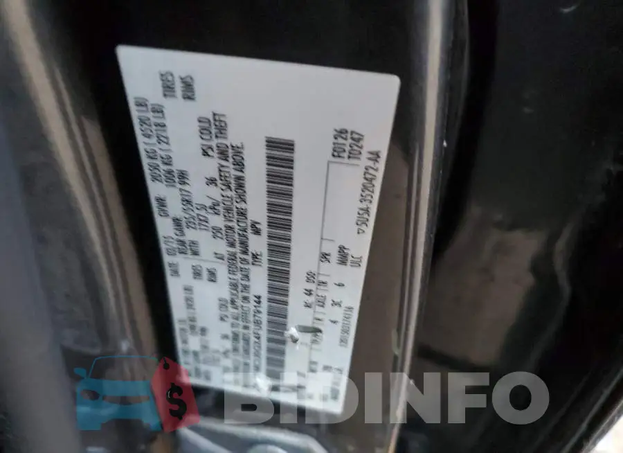 1FMCU0GX4FUB79144 Photo# 13