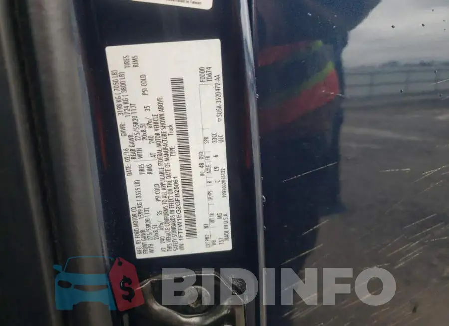 1FTFW1EG2GFB25061 Photo# 12