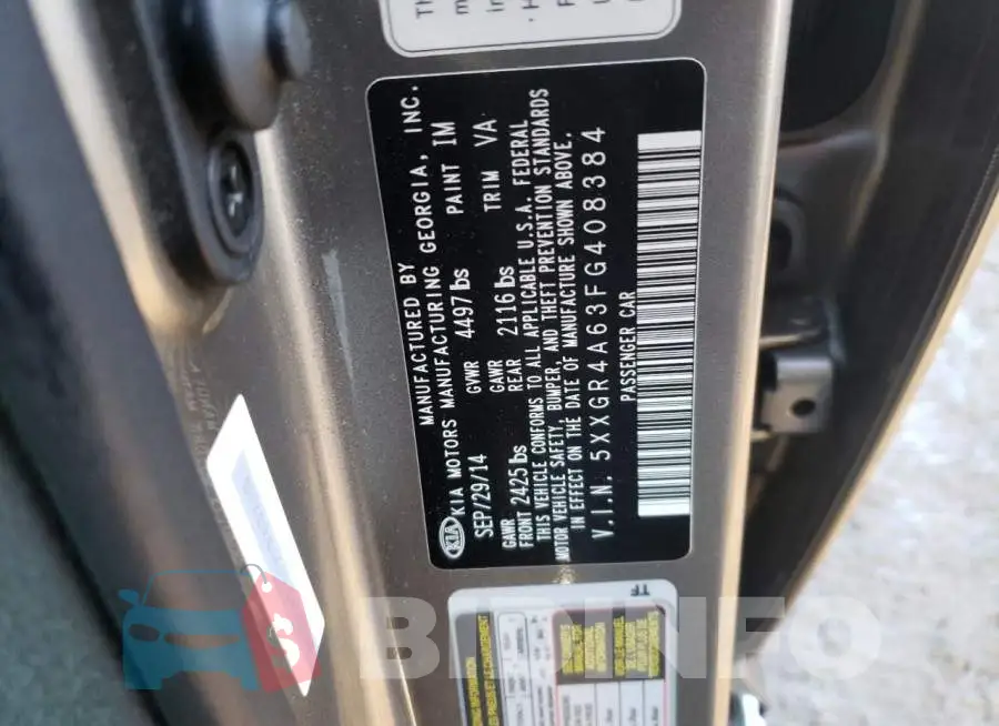 5XXGR4A63FG408384 Photo# 13