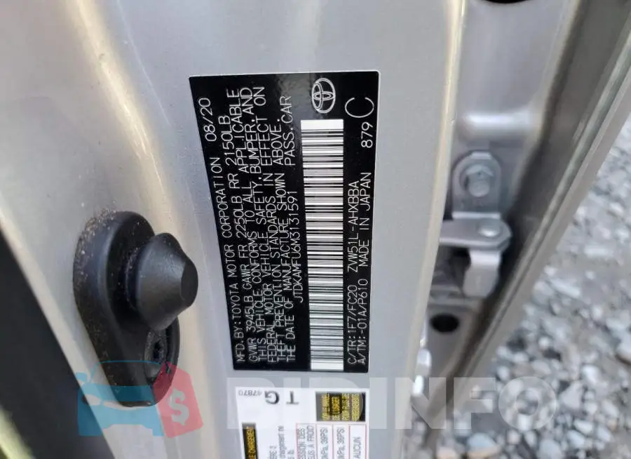 JTDKAMFU6M3131591 Photo# 13